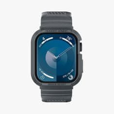 Spigen Spigen Rugged Armor Pro - Trak z ohišjem za Apple Watch 4/5/6/7/8/9/SE 44/45 mm (temno siva)