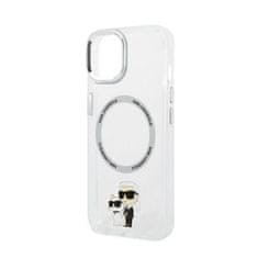 Karl Lagerfeld Karl Lagerfeld IML NFT Karl &amp; Choupette MagSafe - ohišje za iPhone 14 Plus (prozorno)