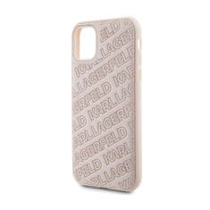 Karl Lagerfeld Karl Lagerfeld Quilted K Pattern - etui za iPhone 11 (roza)