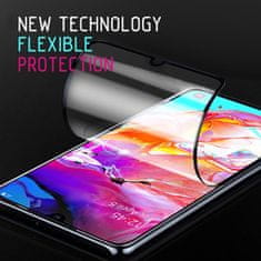 Crong Crong 7D Nano Flexible Glass - hibridno steklo 9H za celoten zaslon telefona Samsung Galaxy A80 / A90