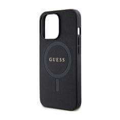 Guess Guess Saffiano MagSafe - Ohišje za iPhone 13 Pro (črno)