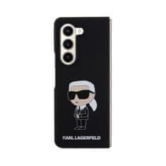 Karl Lagerfeld Karl Lagerfeld Silikon Ikonik - Ohišje za Samsung Z Fold 5 (črno)