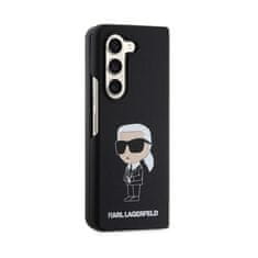 Karl Lagerfeld Karl Lagerfeld Silikon Ikonik - Ohišje za Samsung Z Fold 5 (črno)