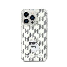 Karl Lagerfeld Karl Lagerfeld Monogram Choupette - Etui iPhone 15 Pro (przezroczysty)