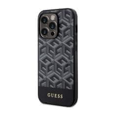 Guess Ohišje Guess GCube Stripes MagSafe - iPhone 14 Pro (črno)