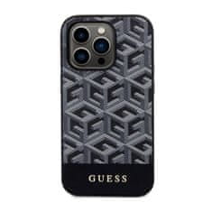 Guess Ohišje Guess GCube Stripes MagSafe - iPhone 14 Pro (črno)