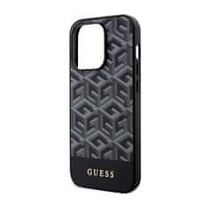 Guess Ohišje Guess GCube Stripes MagSafe - iPhone 14 Pro (črno)