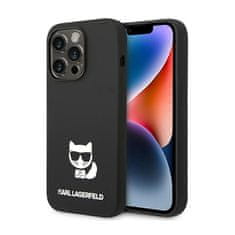 Karl Lagerfeld Karl Lagerfeld Choupette Body - Ohišje za iPhone 14 Pro Max (črno)