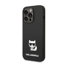 Karl Lagerfeld Karl Lagerfeld Choupette Body - Ohišje za iPhone 14 Pro Max (črno)