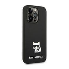 Karl Lagerfeld Karl Lagerfeld Choupette Body - Ohišje za iPhone 14 Pro Max (črno)