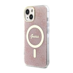 Guess Guess 4G MagSafe - Ohišje za iPhone 14 (roza)