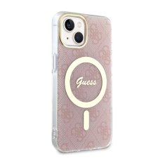 Guess Guess 4G MagSafe - Ohišje za iPhone 14 (roza)