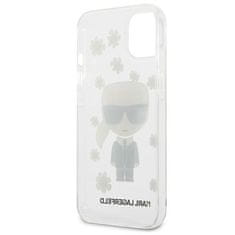 Karl Lagerfeld Karl Lagerfeld Iconic Karl Flower - etui za iPhone 13 (prozoren)