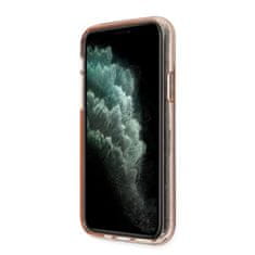 Guess Ohišje Guess z bleščicami - Ohišje za iPhone 11 Pro (roza)