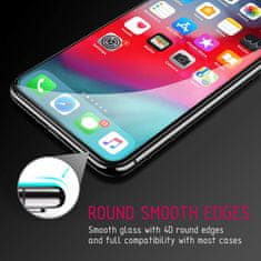 Crong Crong Edge Glass 4D Full Glue - Celozaslonsko kaljeno steklo za Huawei Mate 10