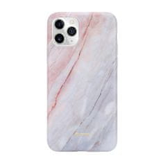 Crong Ohišje Crong Marble - Ohišje za iPhone 11 Pro (roza)