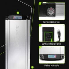 Green Cell Green Cell - Bateria do roweru elektrycznego E-Bike z ładowarką 36V 12Ah 432Wh Li-Ion RCA