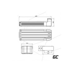 Green Cell Green Cell - Bateria do roweru elektrycznego E-Bike z ładowarką 36V 12Ah 432Wh Li-Ion RCA