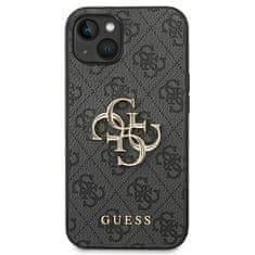 Guess Guess 4G Big Metal Logo - Ohišje za iPhone 14 (sivo)