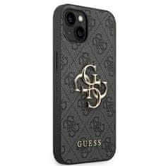 Guess Guess 4G Big Metal Logo - Ohišje za iPhone 14 (sivo)