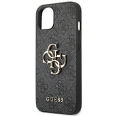 Guess Guess 4G Big Metal Logo - Ohišje za iPhone 14 (sivo)