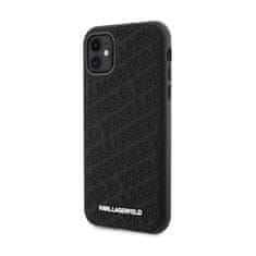 Karl Lagerfeld Karl Lagerfeld Quilted K Pattern - Ohišje za iPhone 11 (črno)