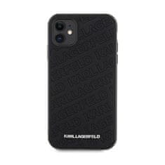 Karl Lagerfeld Karl Lagerfeld Quilted K Pattern - Ohišje za iPhone 11 (črno)