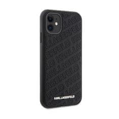 Karl Lagerfeld Karl Lagerfeld Quilted K Pattern - Ohišje za iPhone 11 (črno)