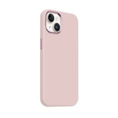 NEW Crong Color Cover LUX Magnetic - ohišje MagSafe za iPhone 15 (roza)