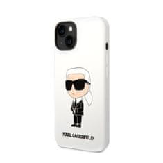 Karl Lagerfeld Karl Lagerfeld Silikonski etui NFT Ikonik - iPhone 14 Plus (bel)