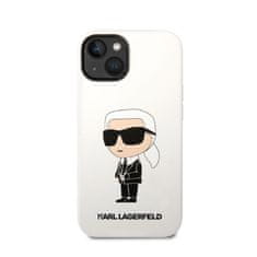 Karl Lagerfeld Karl Lagerfeld Silikonski etui NFT Ikonik - iPhone 14 Plus (bel)