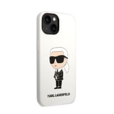 Karl Lagerfeld Karl Lagerfeld Silikonski etui NFT Ikonik - iPhone 14 Plus (bel)