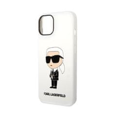 Karl Lagerfeld Karl Lagerfeld Silikonski etui NFT Ikonik - iPhone 14 Plus (bel)