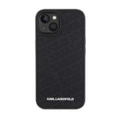 Karl Lagerfeld Karl Lagerfeld Quilted K Pattern - Etui iPhone 15 (czarny)