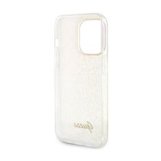 Guess Guess IML Faceted Mirror Disco Iridescent - Ohišje za iPhone 15 Pro Max (roza)