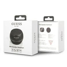 Guess Guess Mini Bluetooth zvočnik 3W 4H - Bluetooth 5.0 zvočnik (črn)