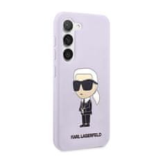 Karl Lagerfeld Karl Lagerfeld Silikonsko ohišje NFT Ikonik - Samsung Galaxy S23+ (vijolično)