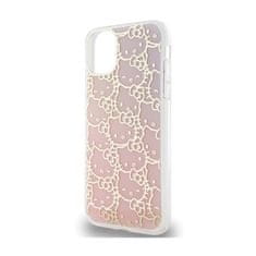 HELLO KITTY Hello Kitty IML Gradient Electrop Crowded Kitty Head - ohišje za iPhone 11 (roza)