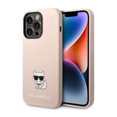 Karl Lagerfeld Karl Lagerfeld Choupette Body - Ohišje za iPhone 14 Pro Max (svetlo roza)