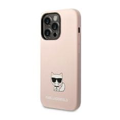 Karl Lagerfeld Karl Lagerfeld Choupette Body - Ohišje za iPhone 14 Pro Max (svetlo roza)