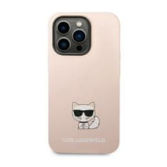 Karl Lagerfeld Karl Lagerfeld Choupette Body - Ohišje za iPhone 14 Pro Max (svetlo roza)