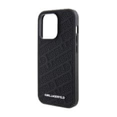 Karl Lagerfeld Karl Lagerfeld Quilted K Pattern - Ohišje za iPhone 15 Pro (črno)