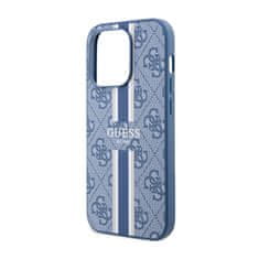 Guess Guess 4G Printed Stripes MagSafe - ohišje za iPhone 14 Pro (modro)