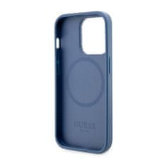 Guess Guess 4G Printed Stripes MagSafe - ohišje za iPhone 14 Pro (modro)