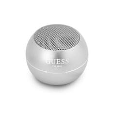 Guess Guess Mini Bluetooth zvočnik 3W 4H - Bluetooth 5.0 zvočnik (srebrn)