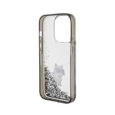 Karl Lagerfeld Karl Lagerfeld Liquid Glitter Choupette - Etui iPhone 15 Pro Max (przezroczysty)