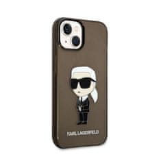 Karl Lagerfeld Karl Lagerfeld IML NFT Ikonik - Ohišje za iPhone 14 Plus (črno)