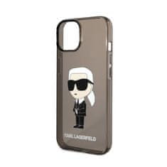 Karl Lagerfeld Karl Lagerfeld IML NFT Ikonik - Ohišje za iPhone 14 Plus (črno)