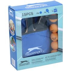 Slazenger Slazenger - Garnitura za ping pong / namizni tenis z blagovno znamko 15 izdelkov