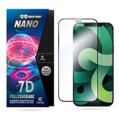 Crong Crong 7D Nano prilagodljivo steklo - Nezlomljivo hibridno steklo 9H za celoten zaslon telefona iPhone 12 Pro Max